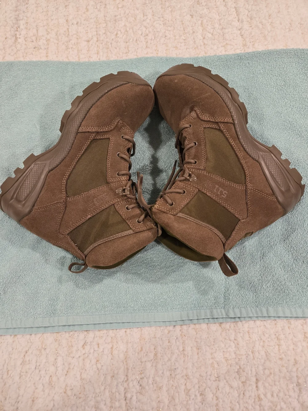 *5.11 Tactical* Suede Lace-Up Tactical Boots in Dark Coyote